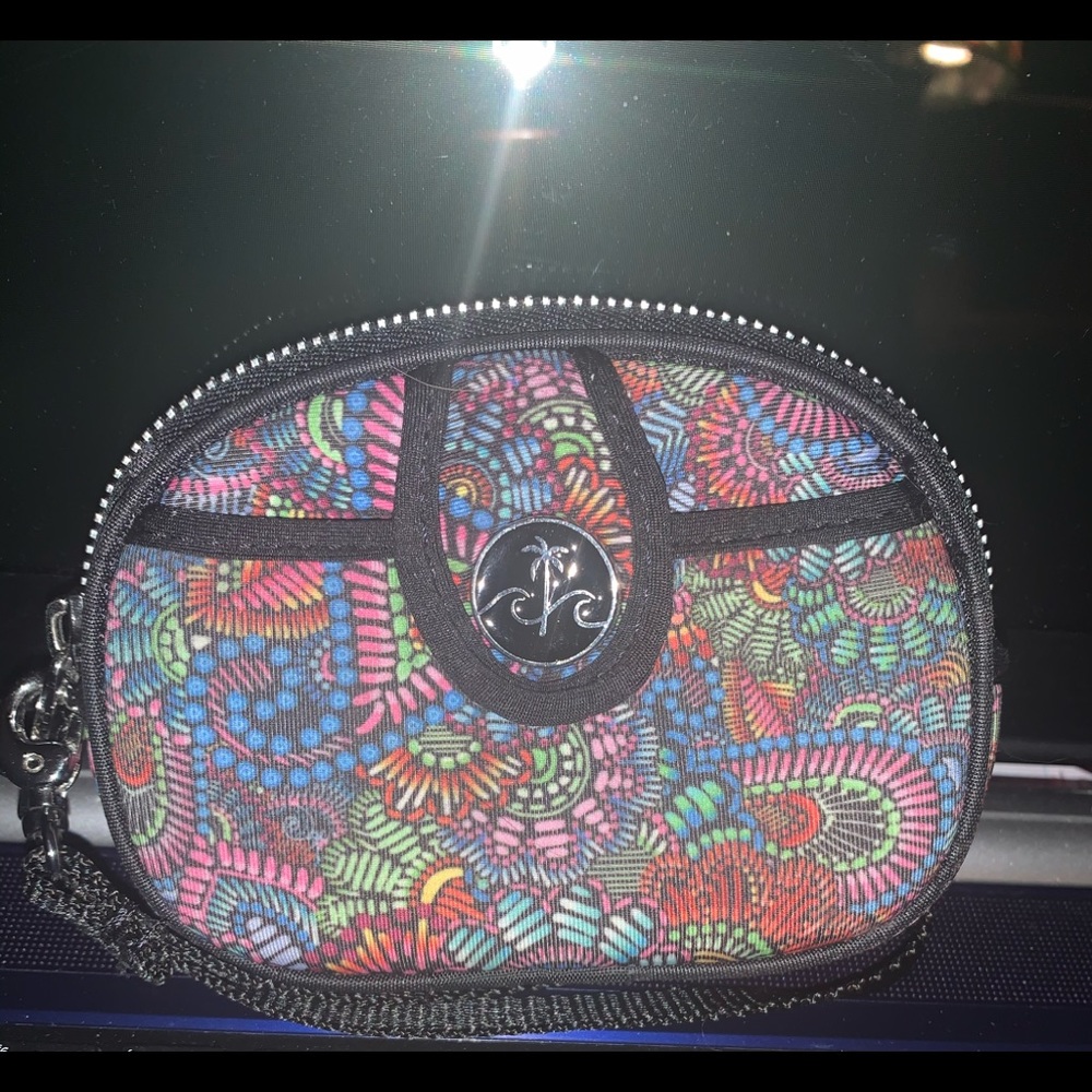 Small mini wallet wristlet